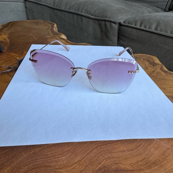 Diff sunglasses frameless with mauve tint - Picture 9 of 9